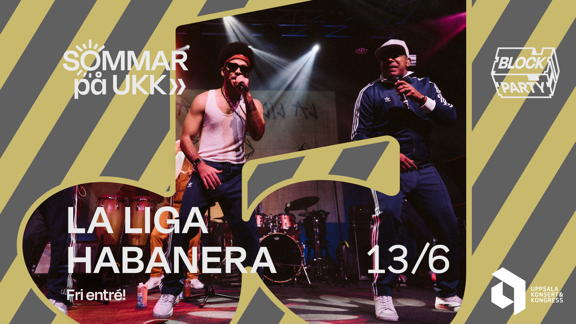 Block Party med La Liga Habanera • Vinyl på Torget • Loppis Poppis Pop-Up • 13 6 • Fri entré