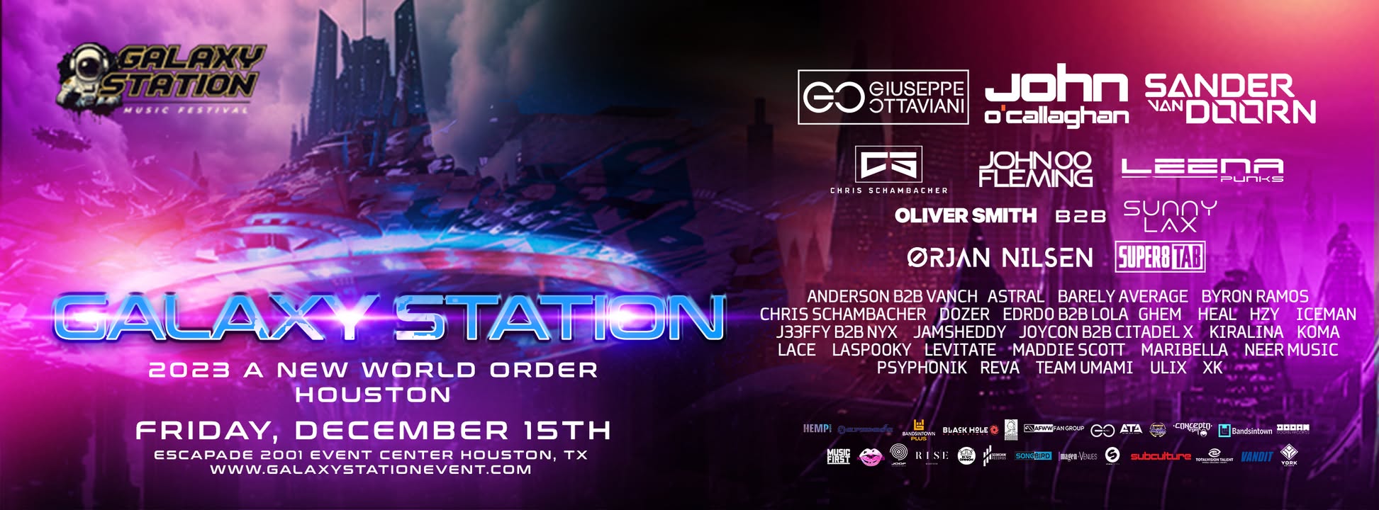 Galaxy Station Music Festival 2023: A New World Order