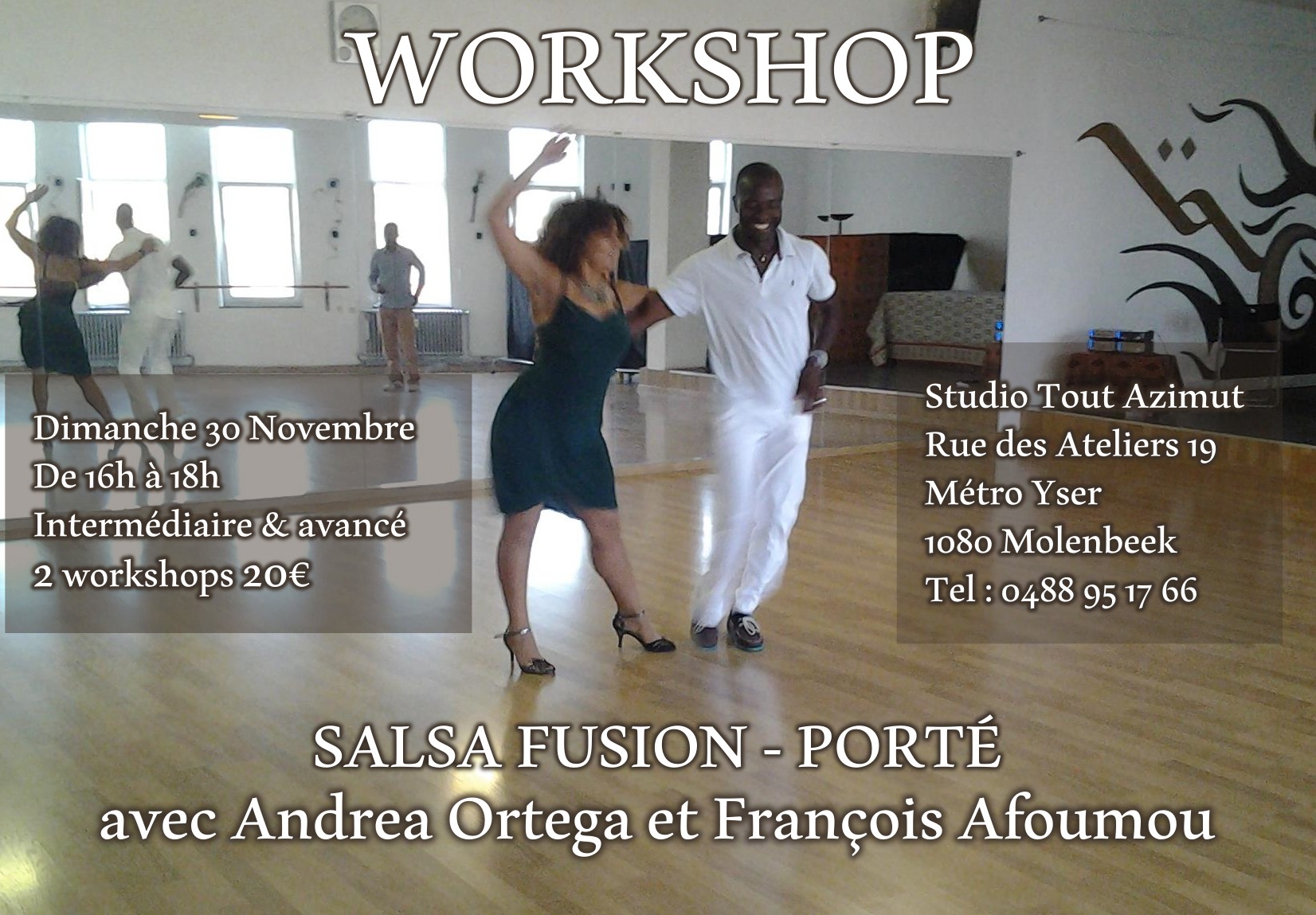 WORKSHOP SALSA FUSION PORTÉ