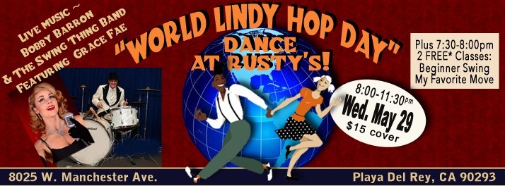 World Lindy Hop Day Dance feat. Bobby Barron Swing Thing Band