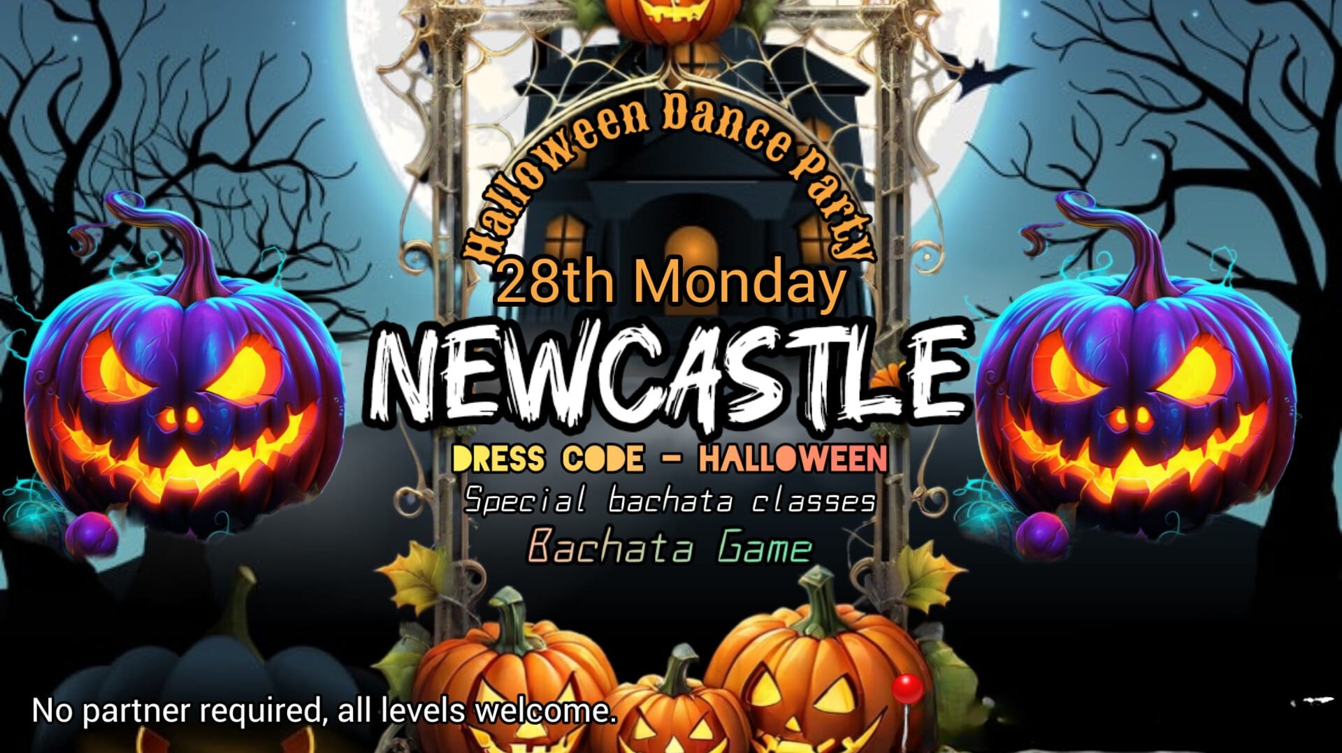 💃🏻Newcastle Latin Halloween night.🕺🏻