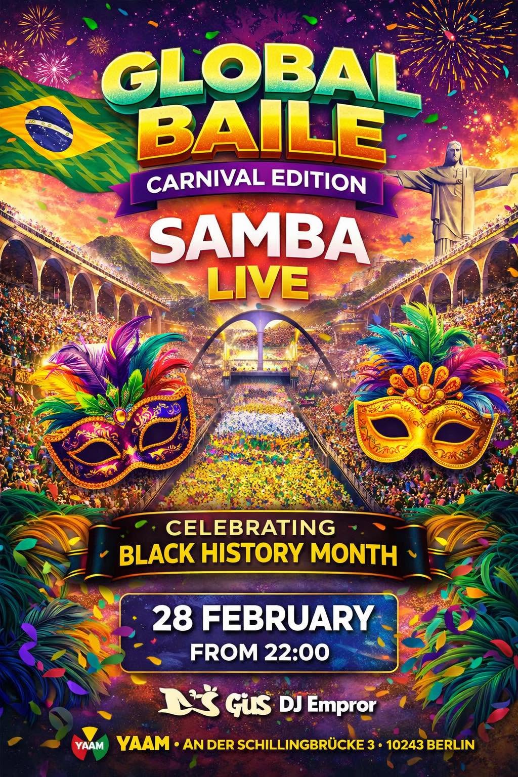 Global Baile Carnival Edition