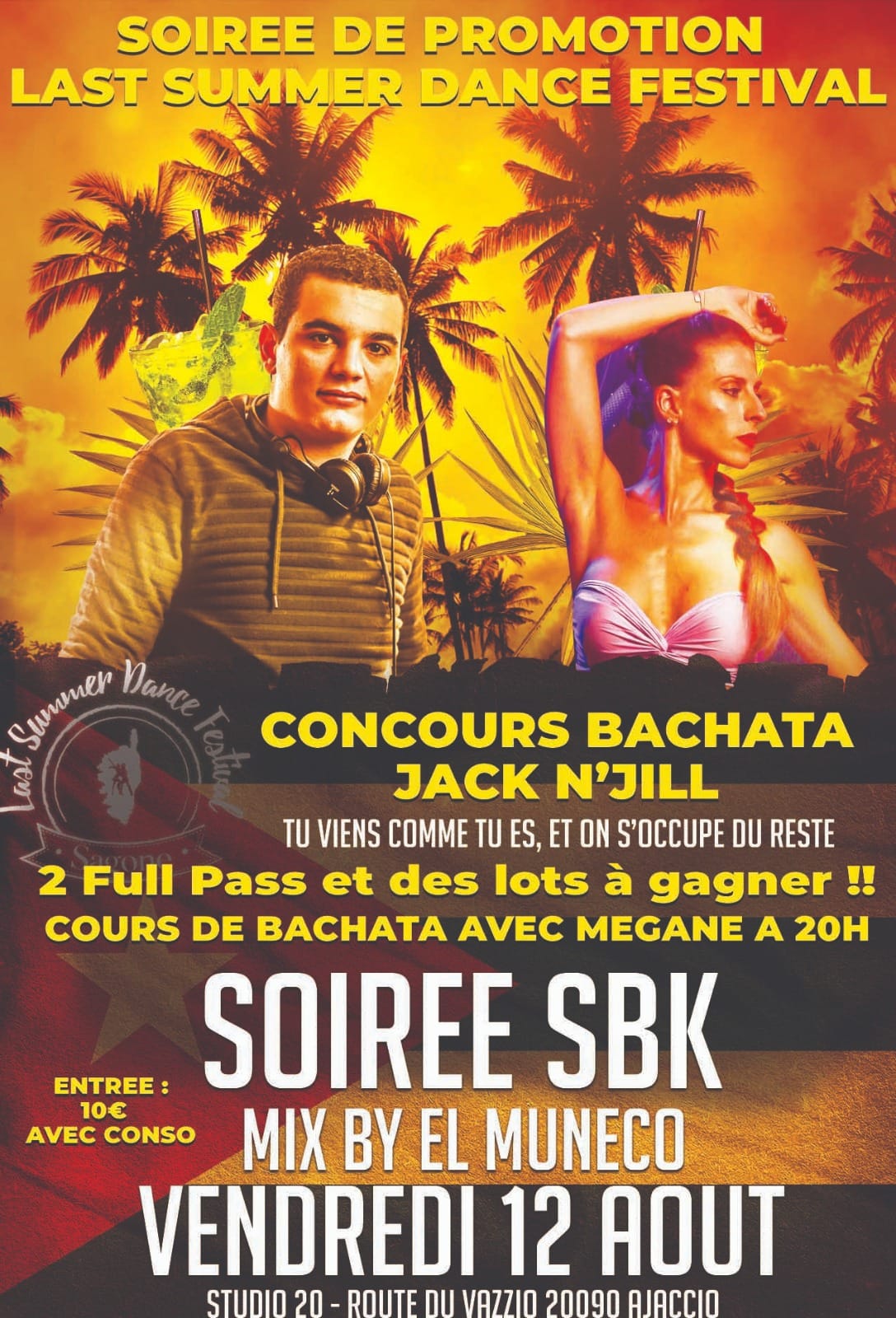 Soirée SBK - Promotion du Last Summer Dance Festival 2022