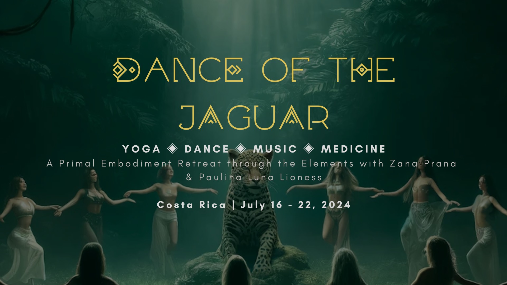 Dance of the Jaguar - Womxns Retreat, July 16-22, Costa Rica