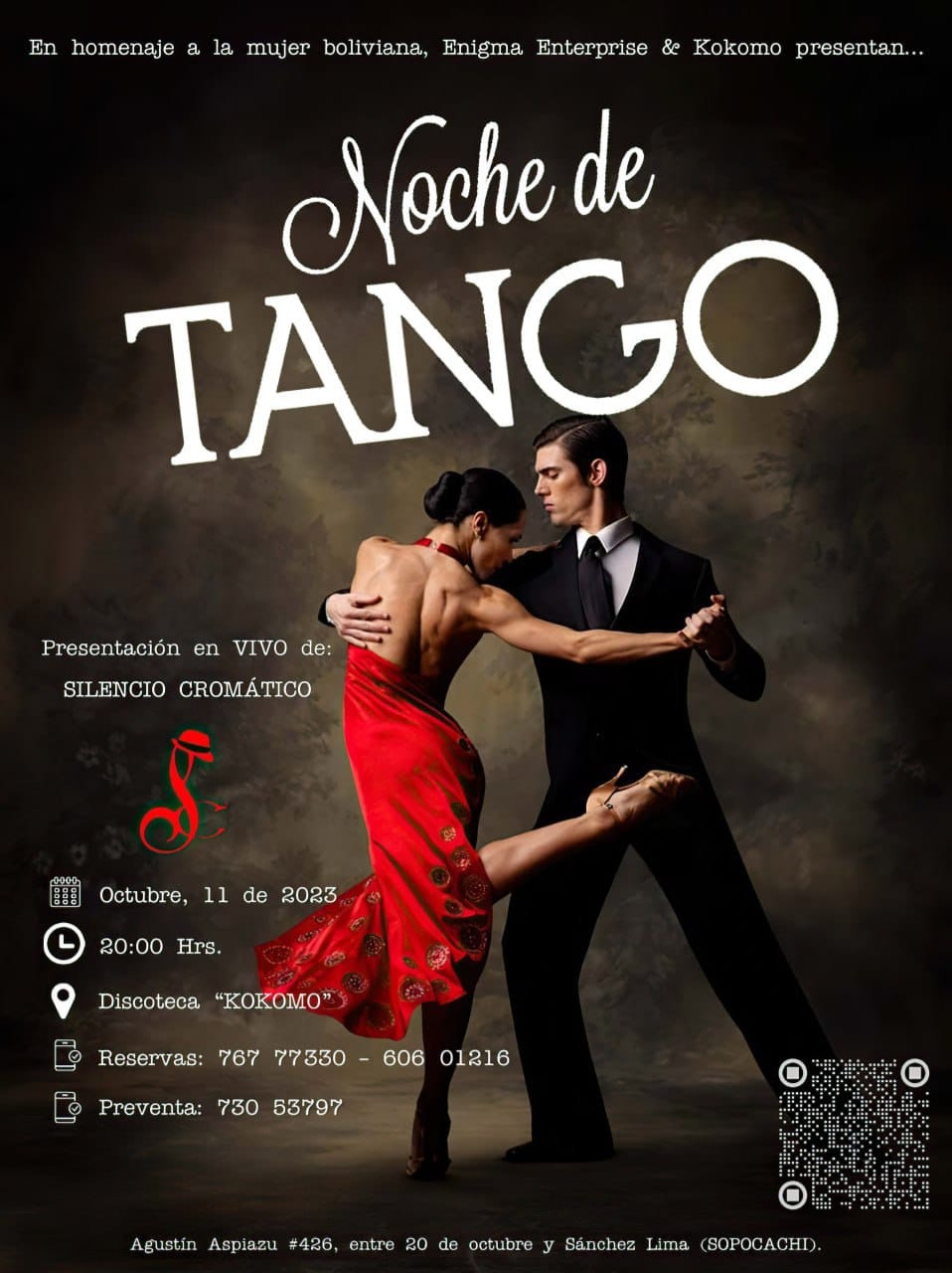 NOCHE DE TANGO - SILENCIO CROMATICO