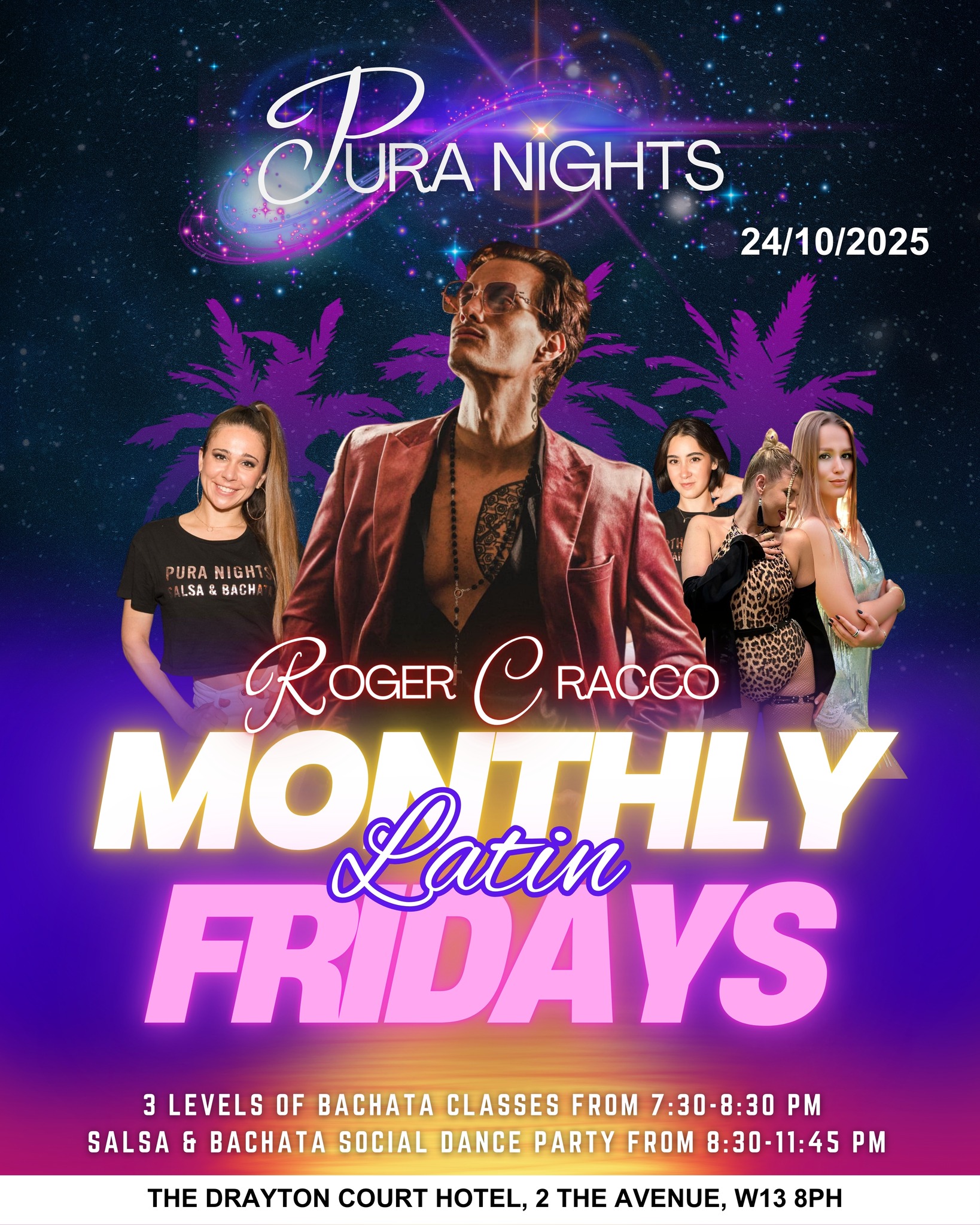 Pura Nights Latin Friday in Ealing on Friday 24th October