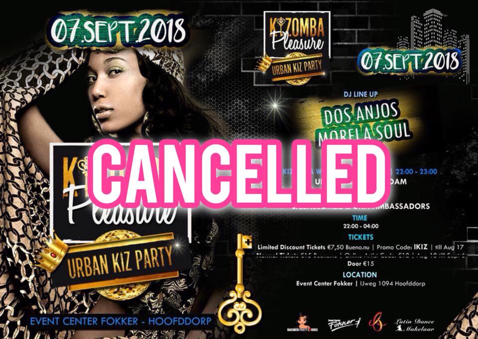 Kiz the Summer at Kizomba Pleasure ** Cancelled!**