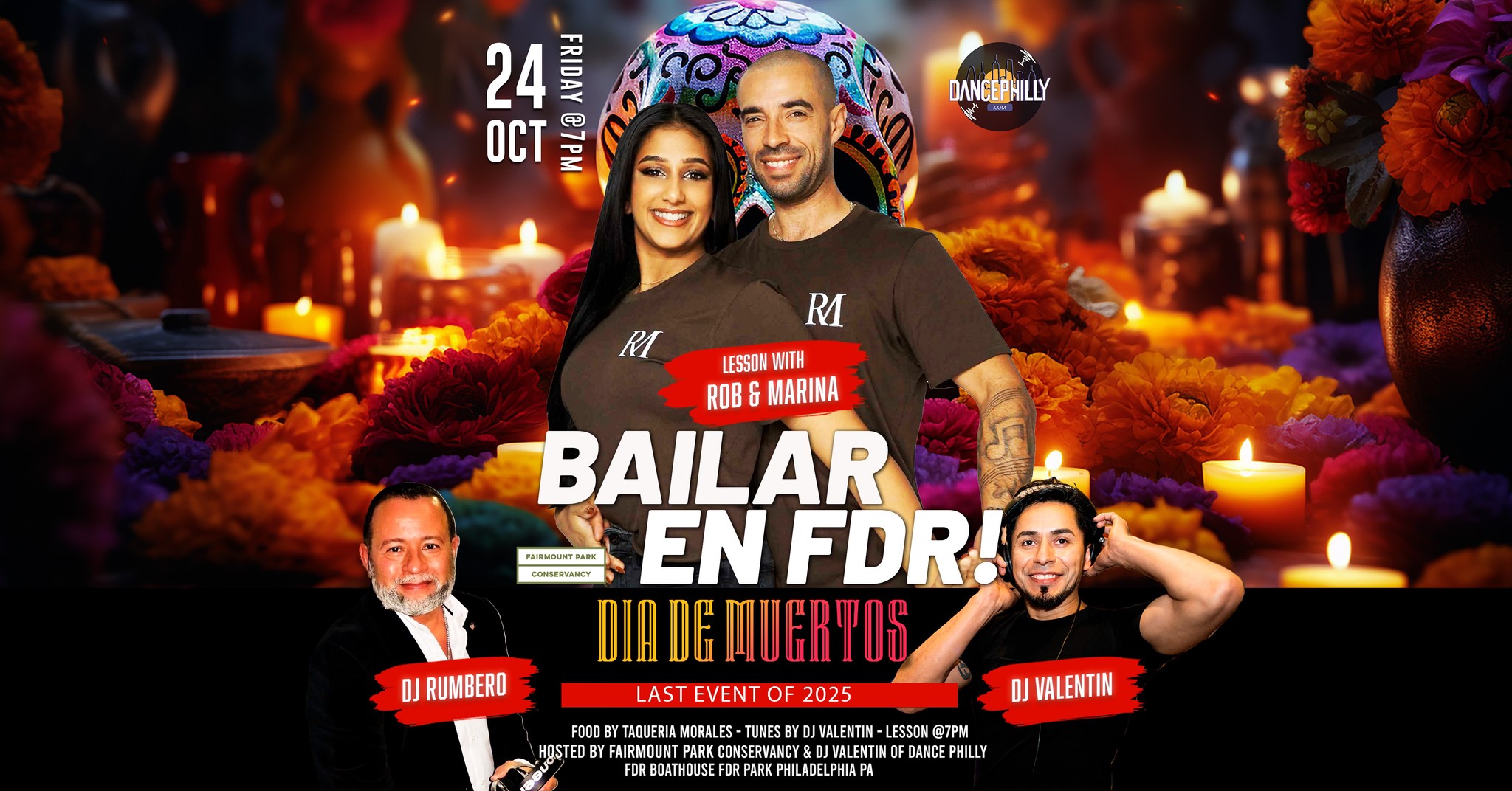 Bailar en FDR- Dia de Muertos - Last Event of 2025