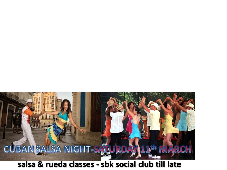 CUBAN SALSA NIGHT WITH CLASSES & CLUB - GUILDFORD