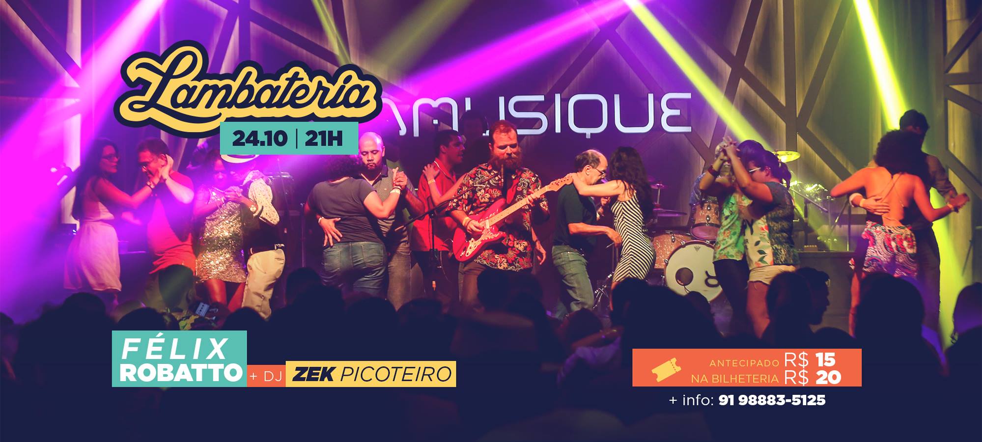 Lambateria 123 - R$ 20 a noite toda