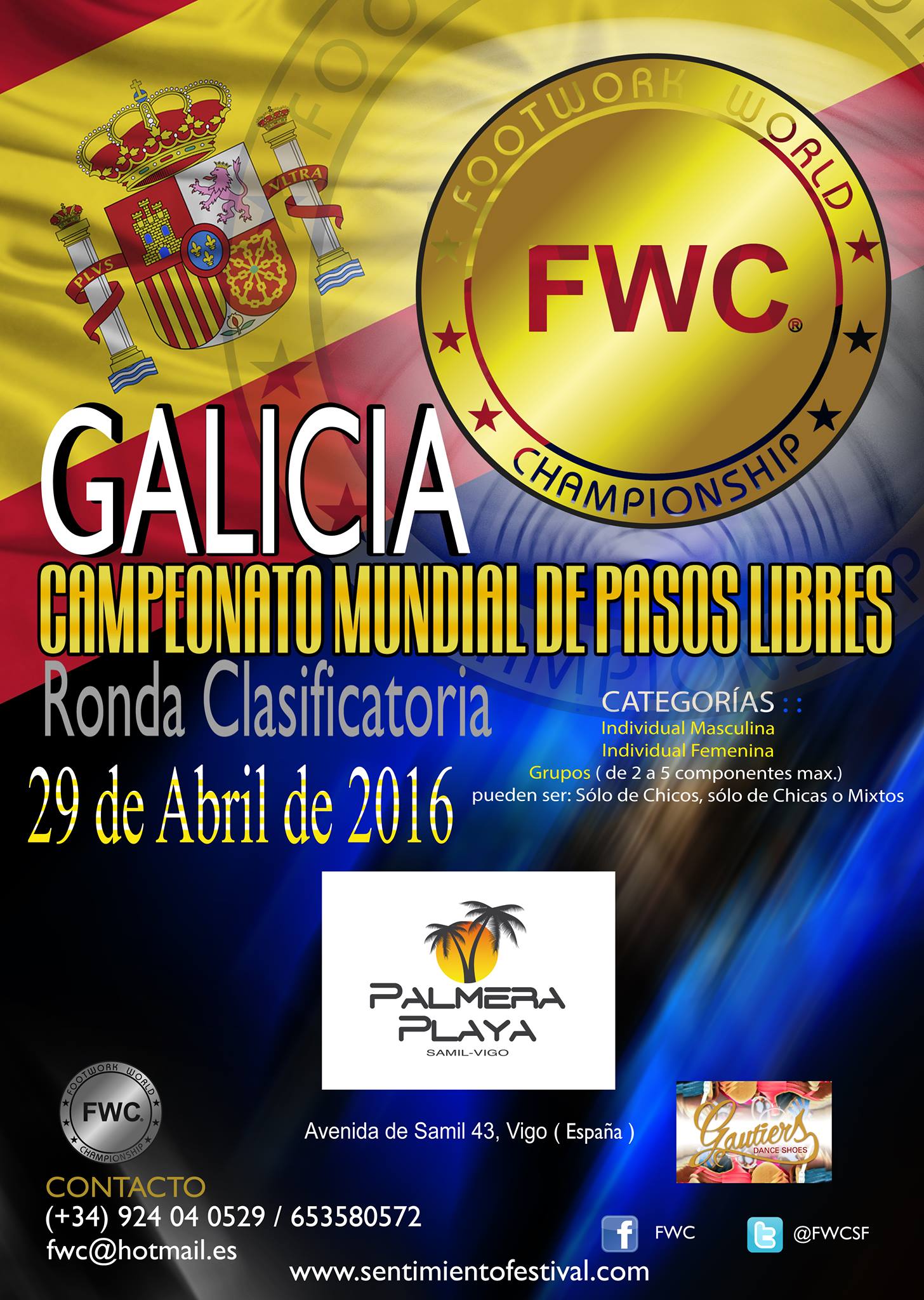Eliminatoria FWC ¨ GALICIA ¨ 29 De Abril 2016