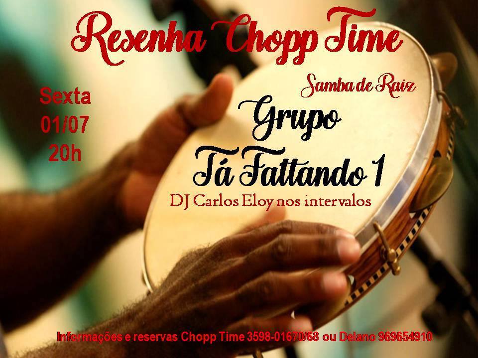 Roda De Samba II 2ª Edição II Grupo Tá Faltando 1 e Convidados II Chopp Time Botafogo