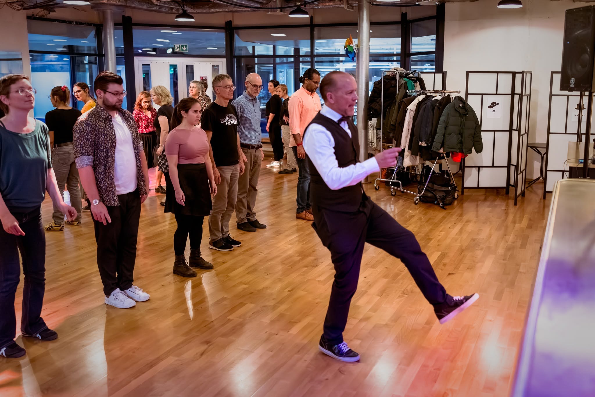 Lindy Hop 8 - Intermediate-Advanced course' with Lorenzo & Andrea