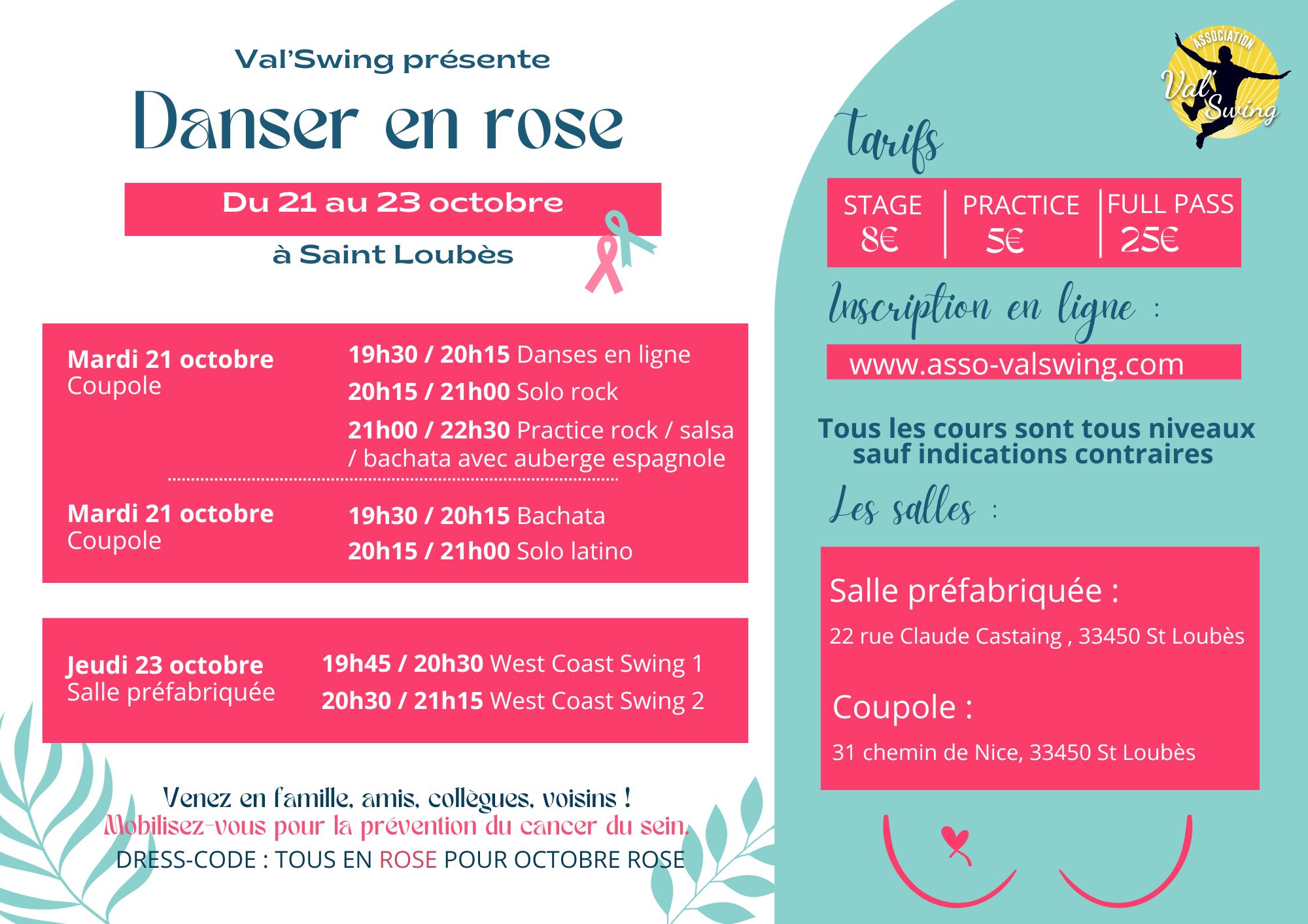 Danser en rose !