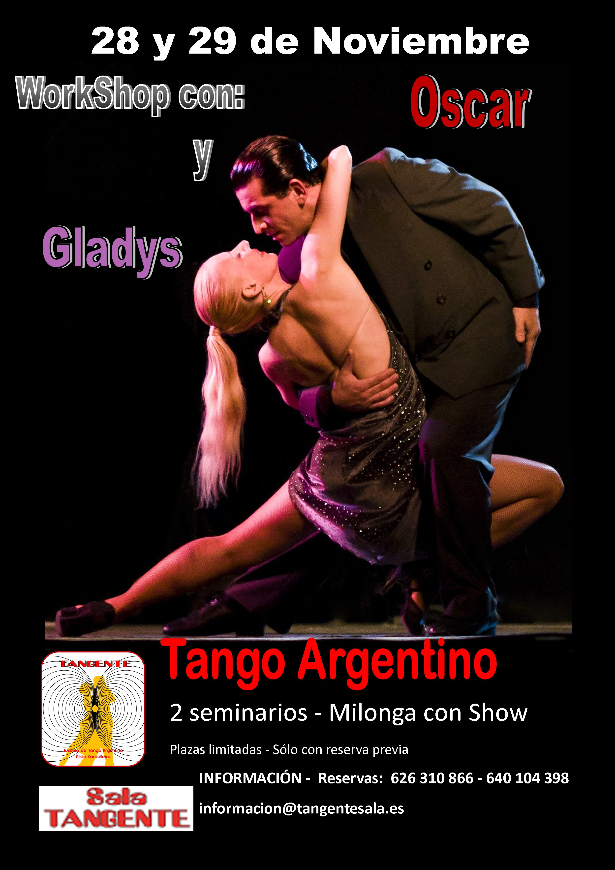 Workshop with Oscar and Gladys