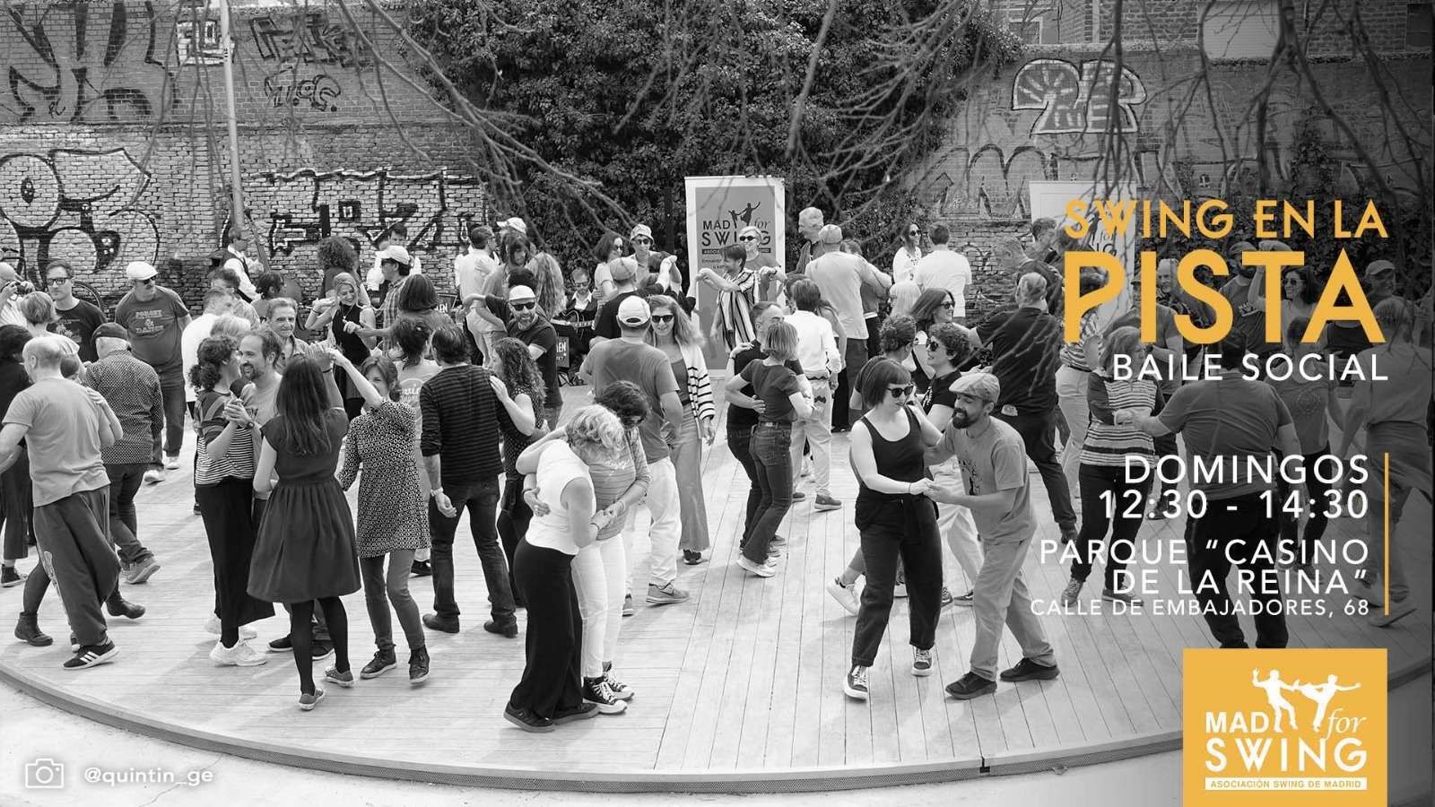 Swing en la Pista. Sesión Lindy Hop, Shag y Balboa