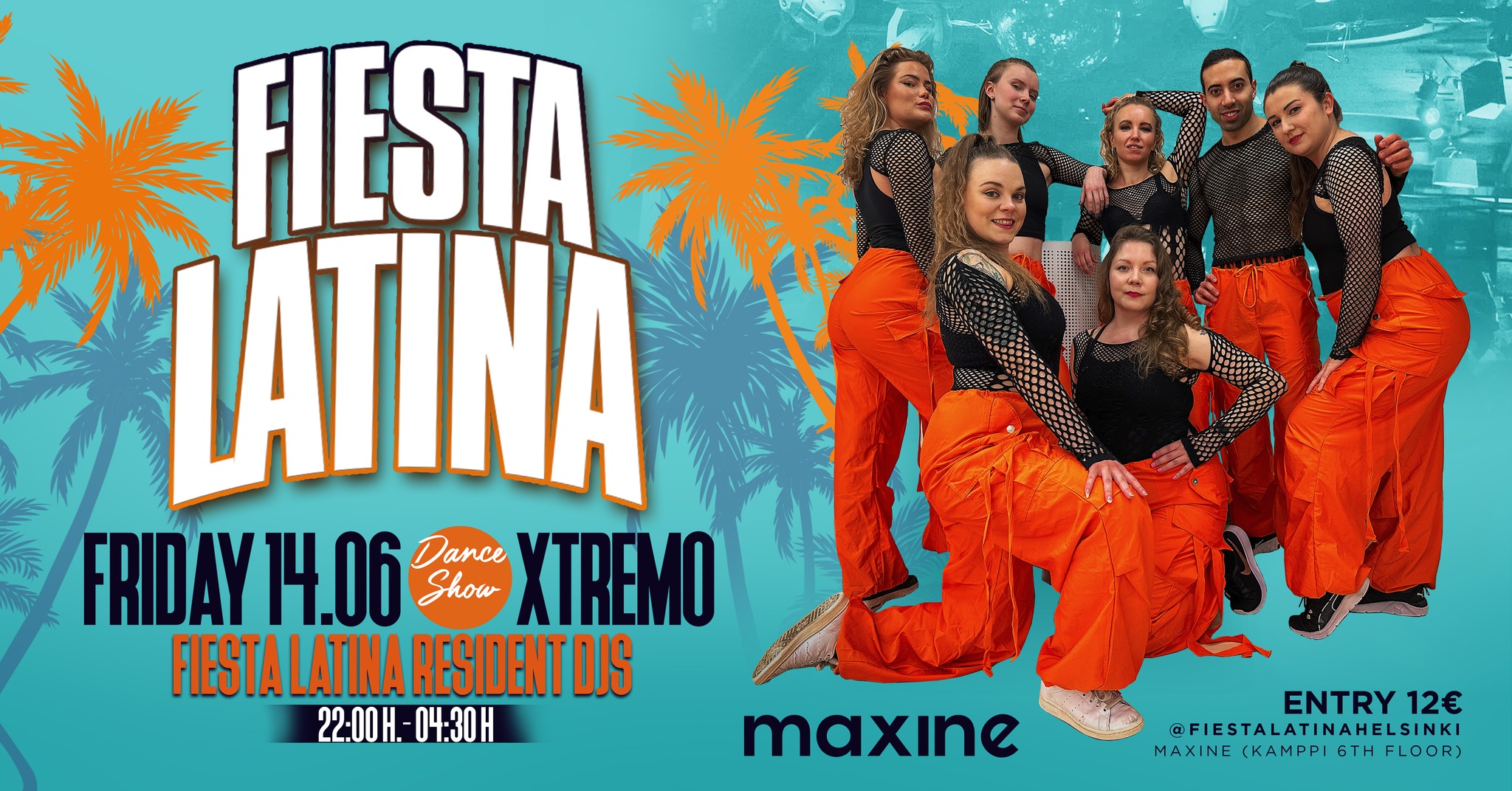 Fiesta Latina 14.6. feat. XTREMO dance crew