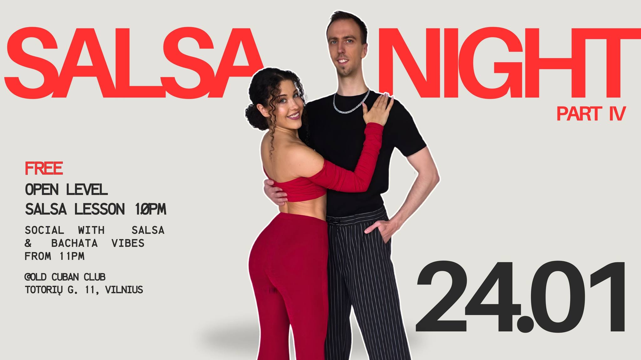 SALSA NIGHT @ Old Cuban Pub FREE lesson + party