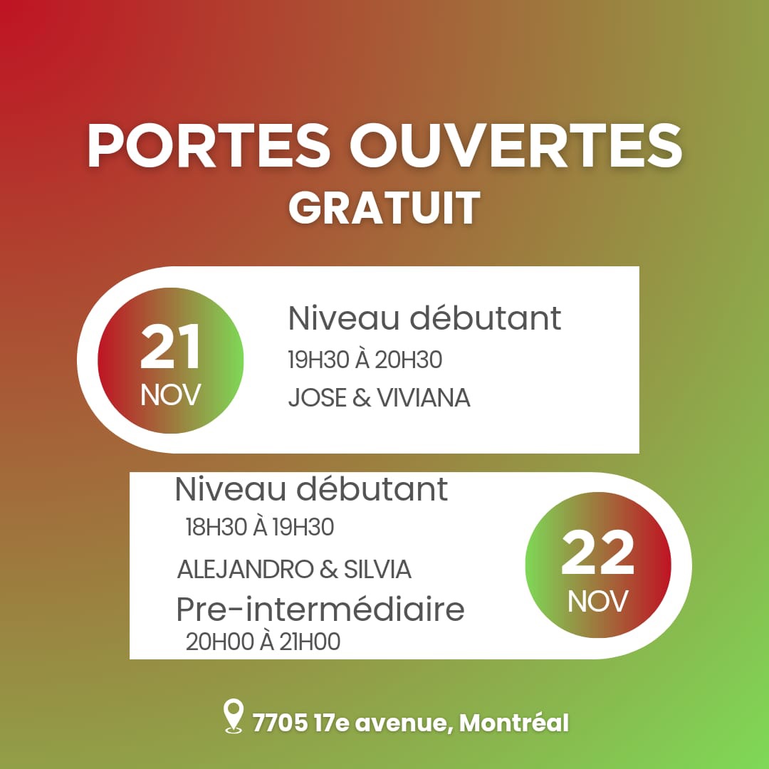PORTES OUVERTES 🕺🏽CHEZ SALSEÑA 💃
