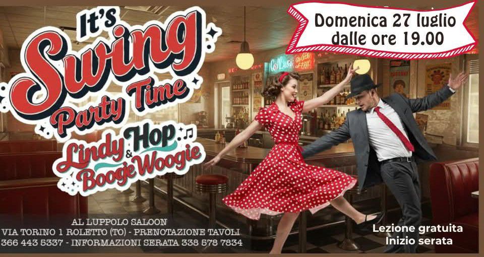 It's Swing Party Time - Lindy Hop & Boogie Woogie