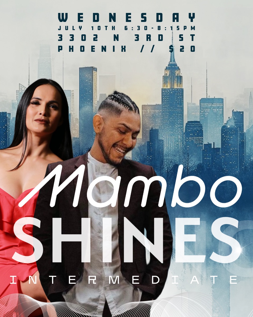 Wednesday Open-Level Mambo with Jewel & Roberto!