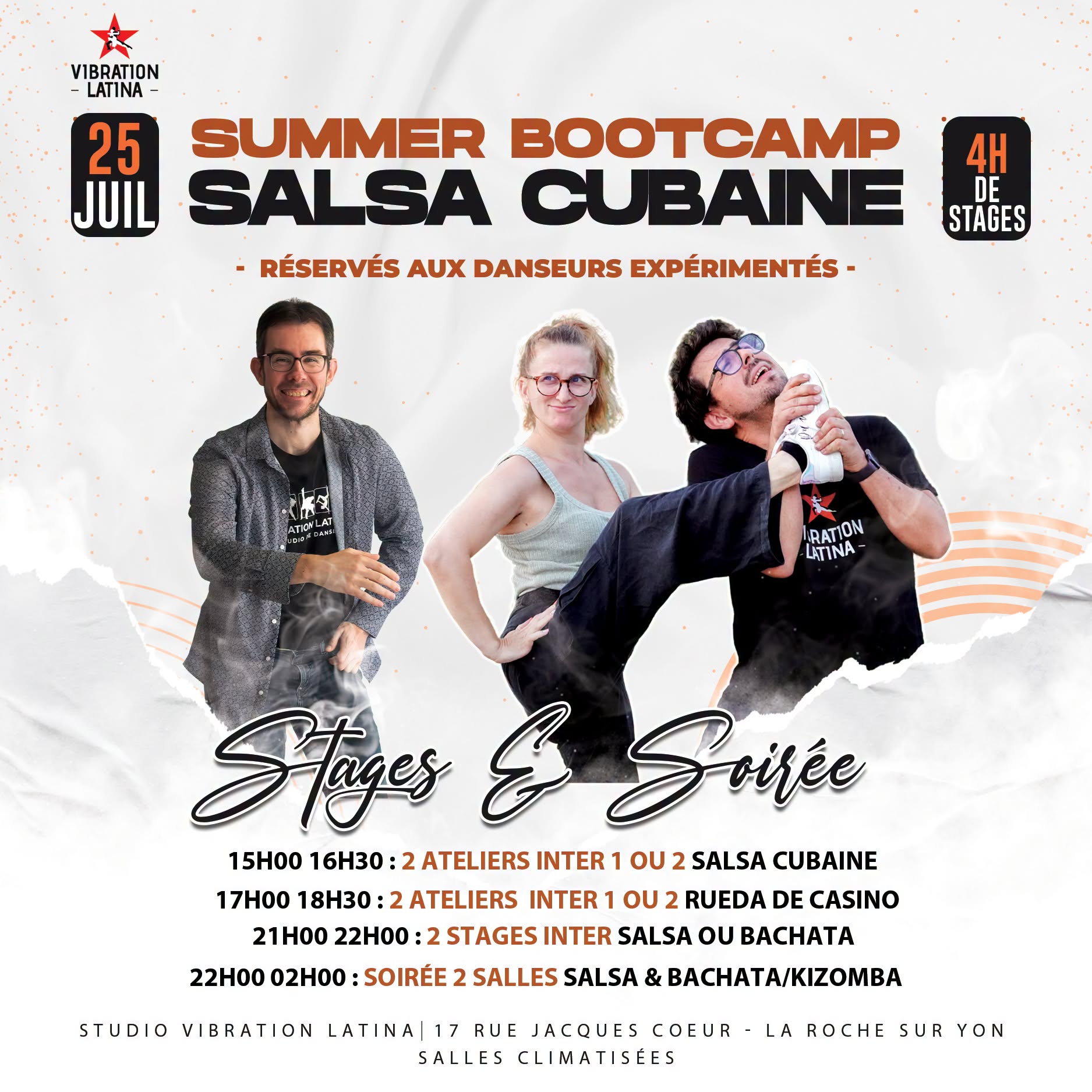 ☀️ SUMMER BOOTCAMP - SALSA CUBAINE 💃🕺🏻