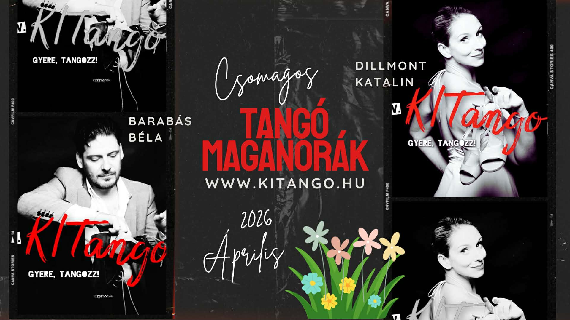 Tangó magánóra csomagok - vol.62 - 2026 április