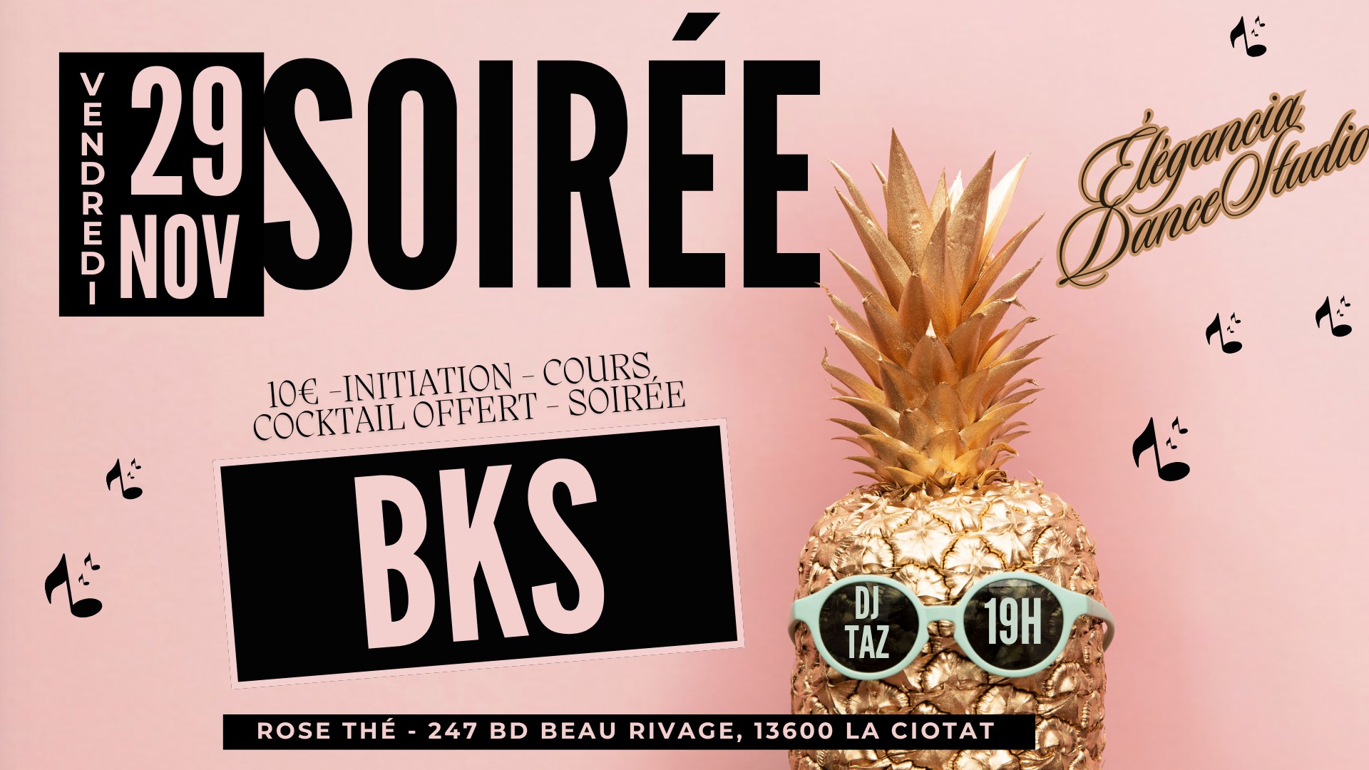 Elegancia - Soirée bachata kizomba salsa