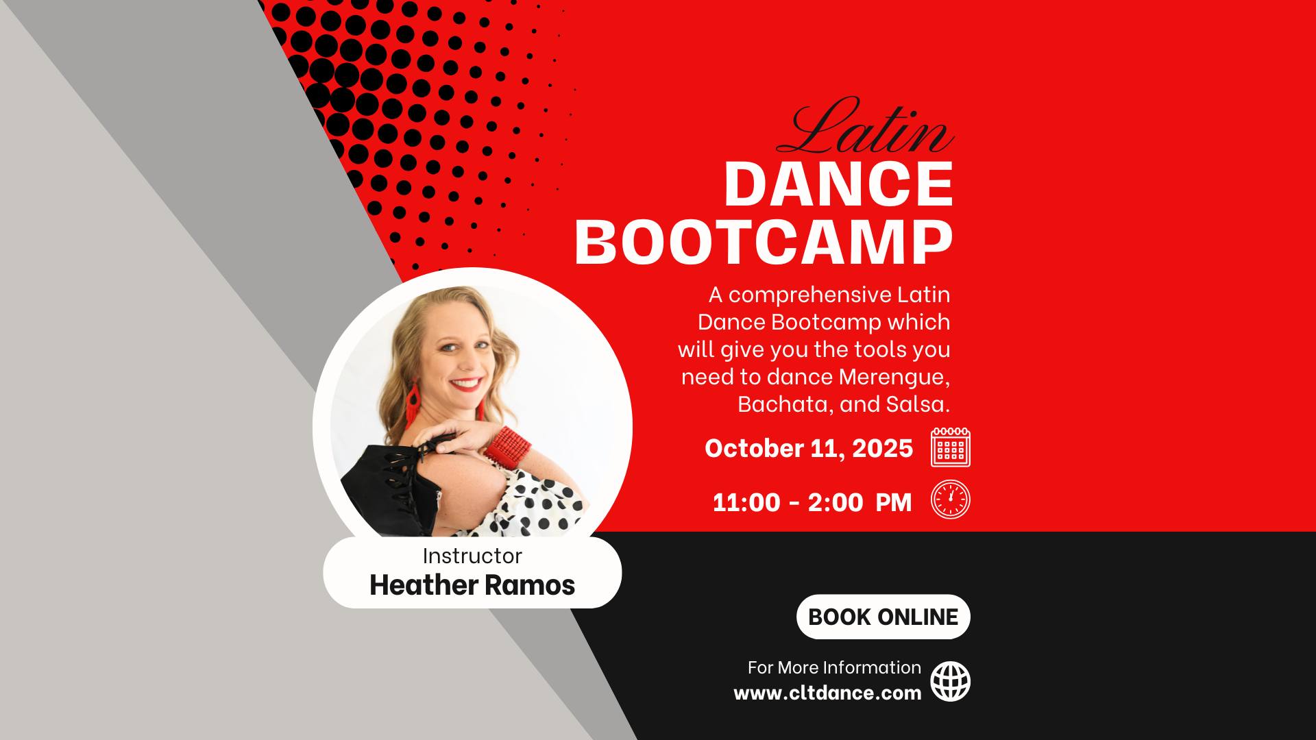 Beginner Latin Dance Bootcamp + Practice