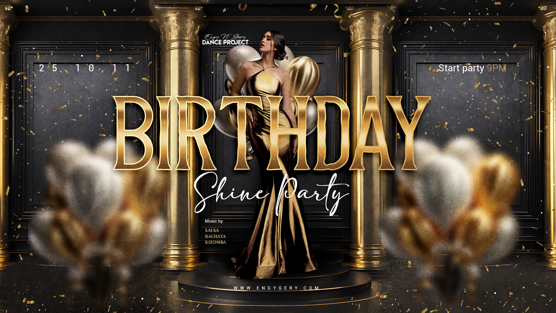 Birthday Shine Party - Zenés Táncos Est