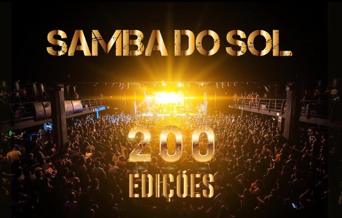 SAMBA DO SOL celebra 200 EDIÇÕES