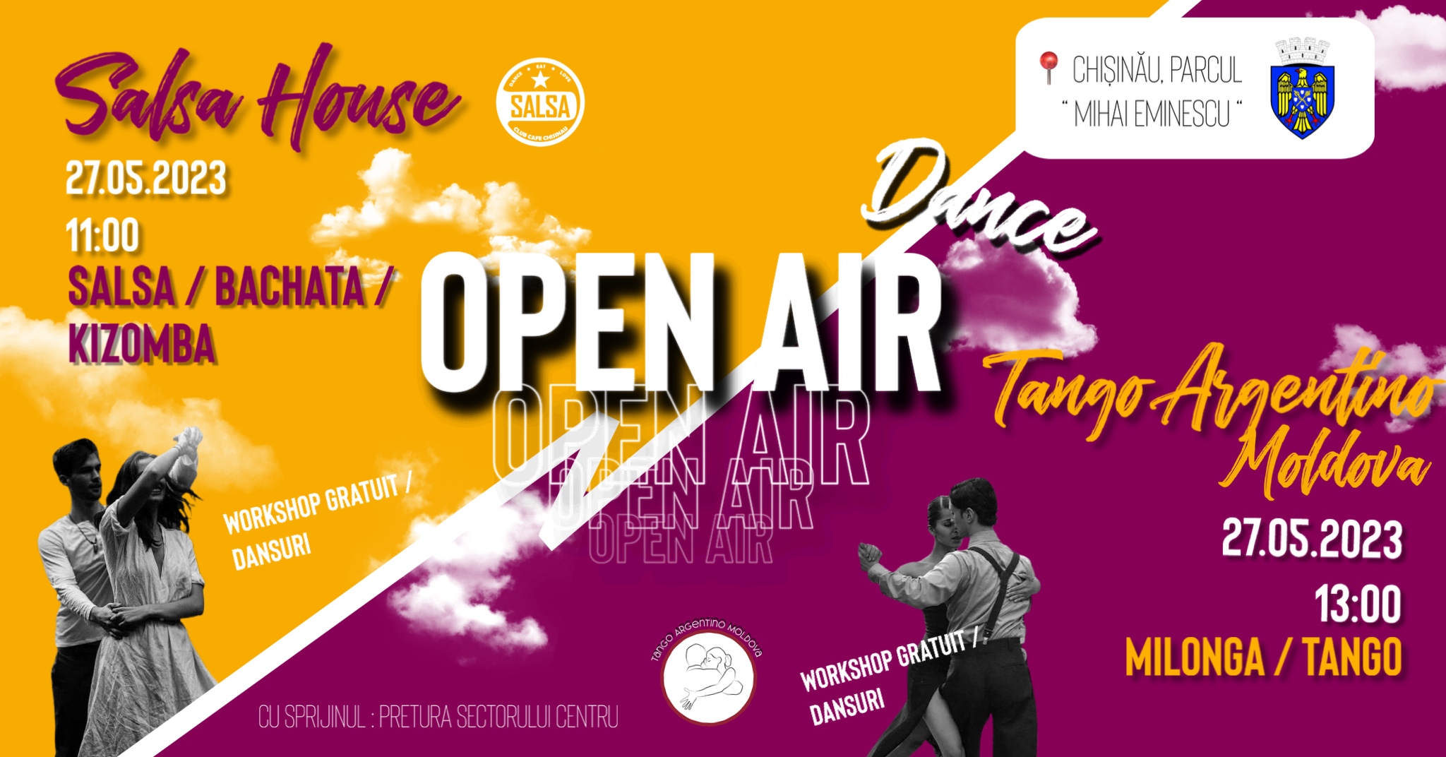 Open Air "Salsa House" & Tango Argentino Moldova N2