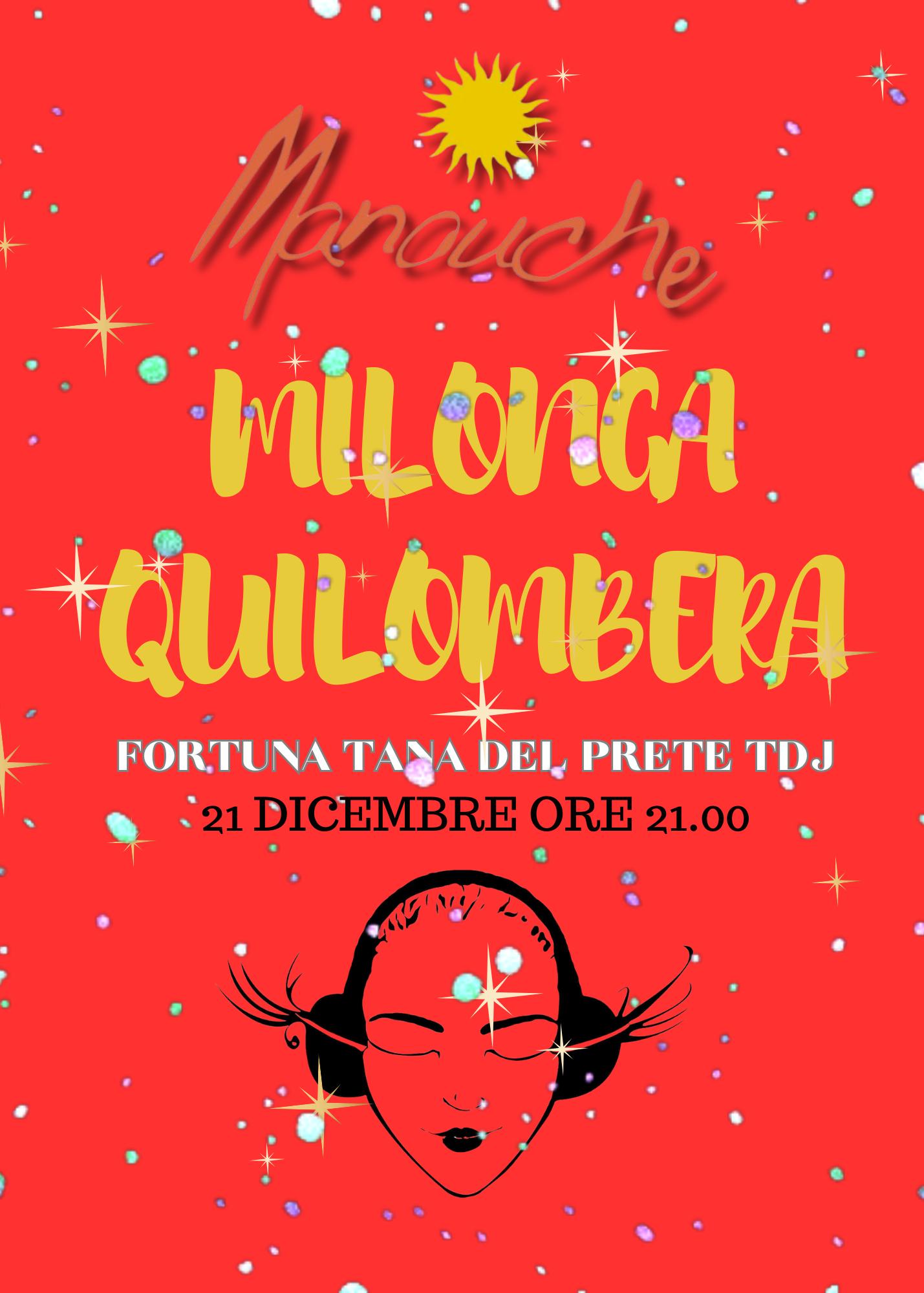 MILONGA QUILOMBERA 21 12 - Fortuna Tana Del Prete Tdj