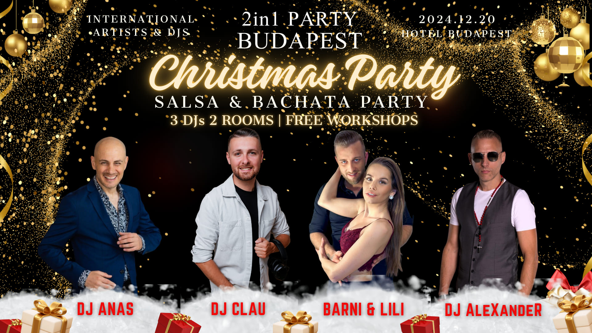 2in1 Party Budapest CHRISTMAS PARTY 2024