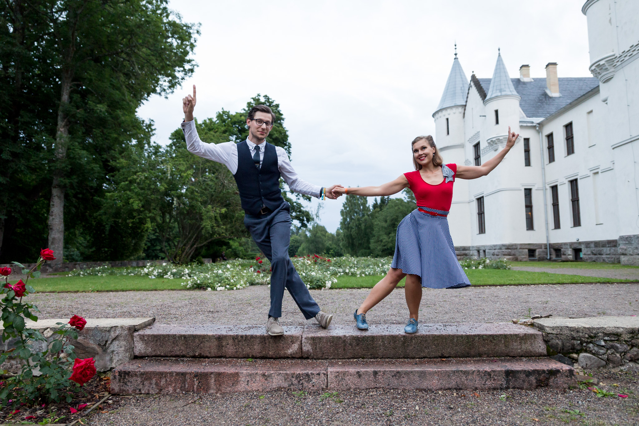 Lindy Hop and Collegiate Shag with Johannes and Katharina
