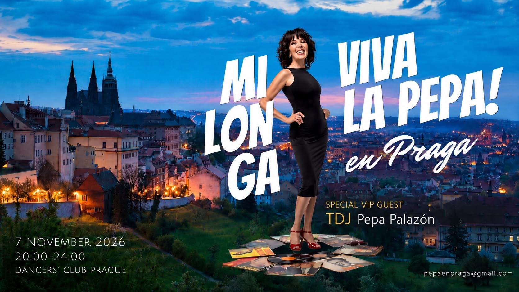 ¡VIVA LA PEPA! - MILONGA EN PRAGA! (7 11 2026)