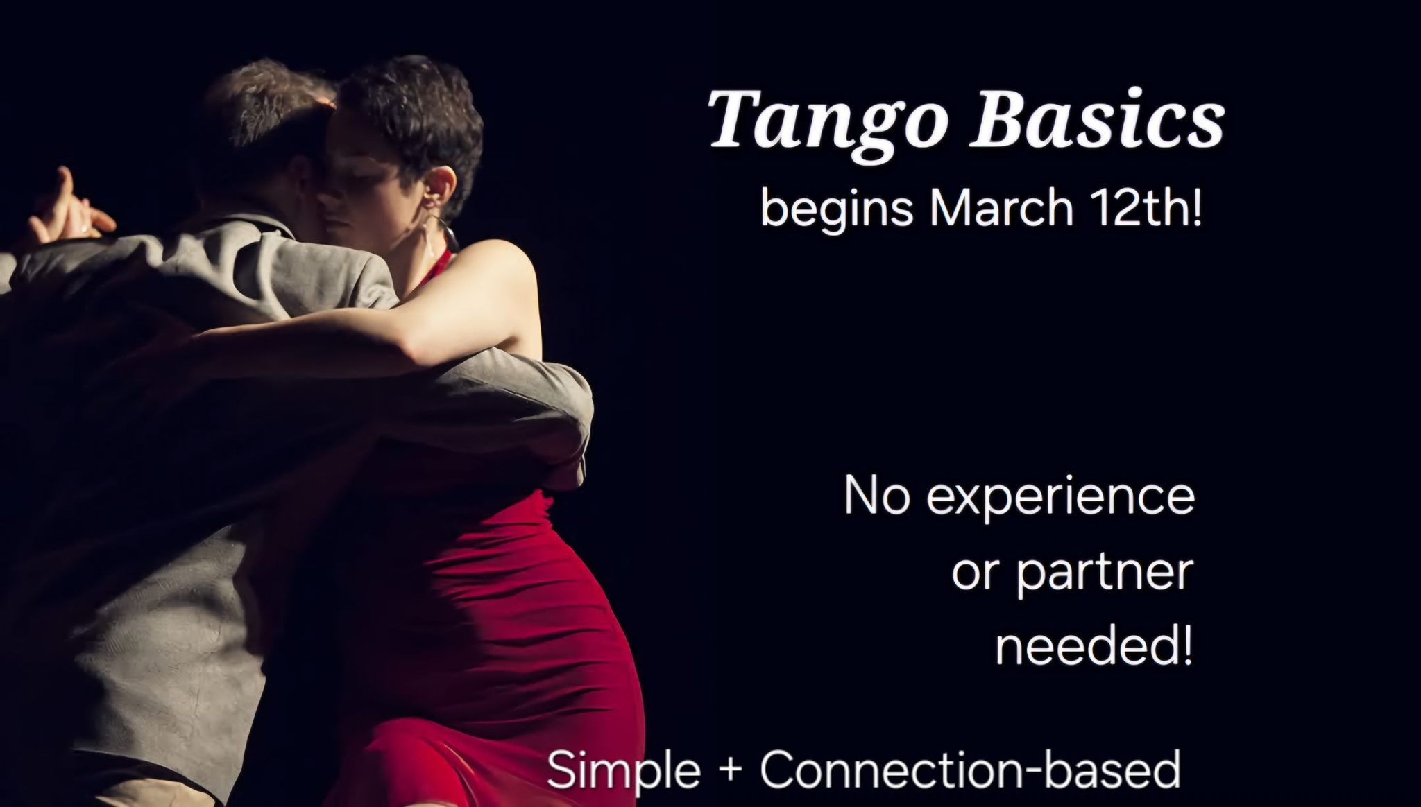Tango Basics Series w Gabriela Condrea (6 weeks)