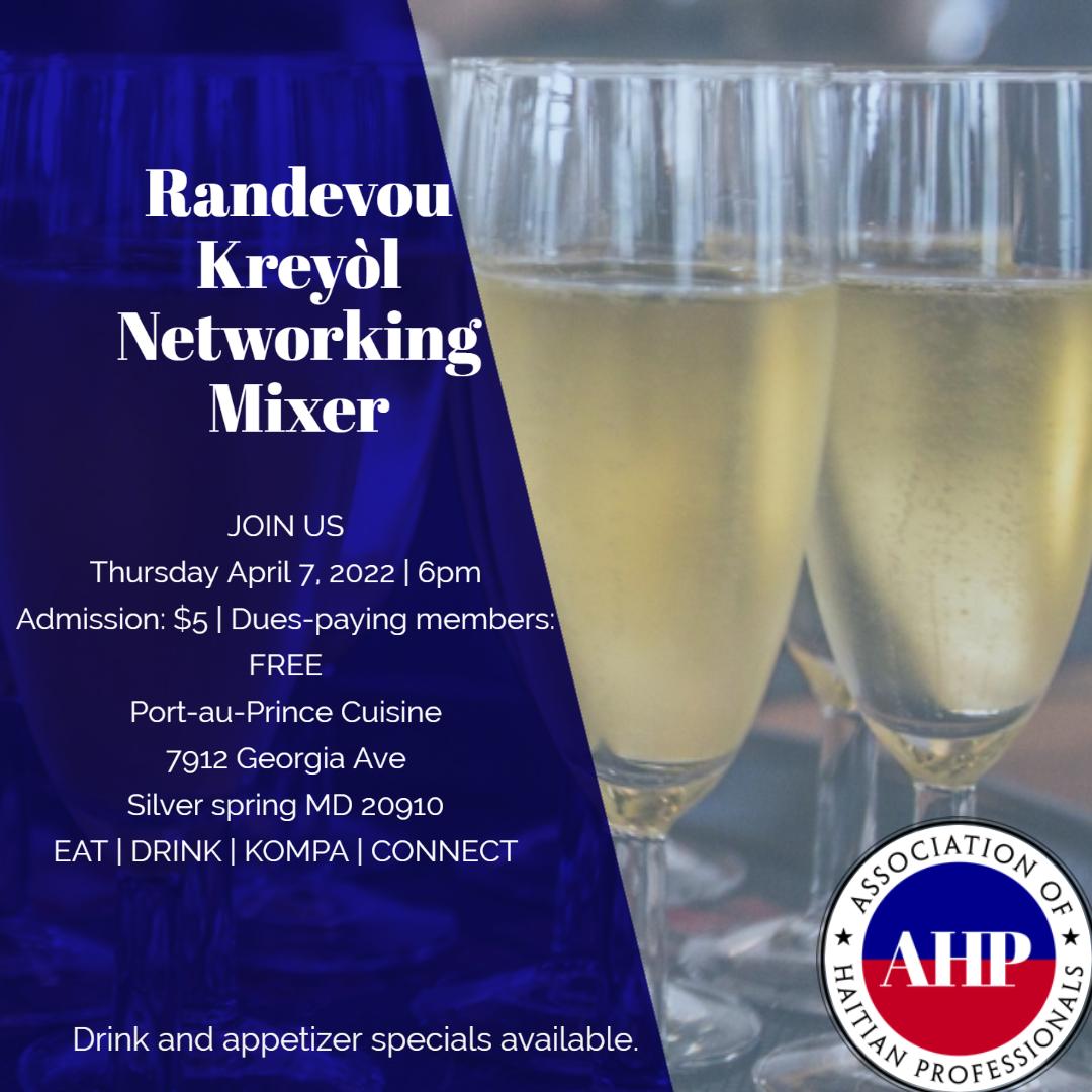 Randevou Kreyòl Networking Mixer - April 2022