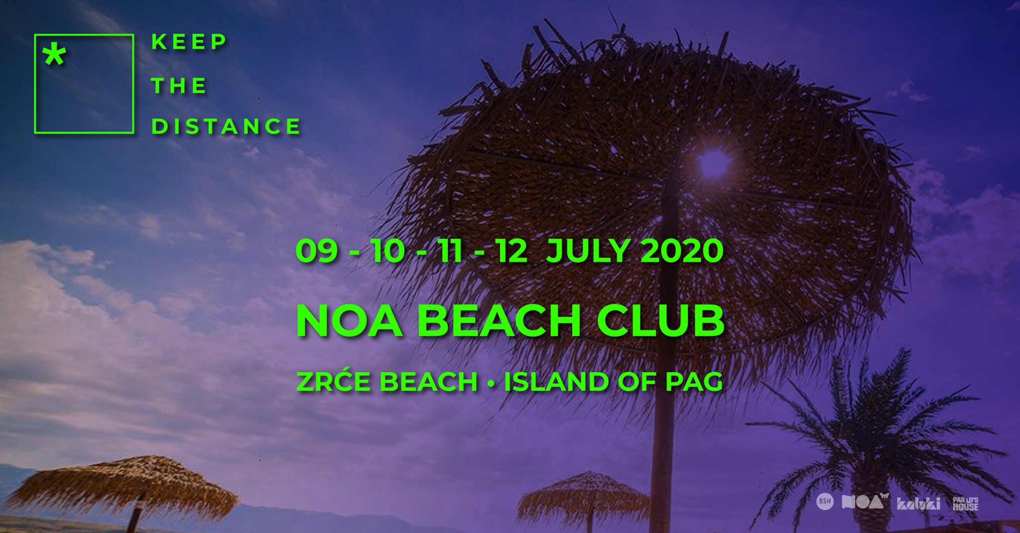 Keep The Distance 9 • 10 • 11 • 12 July 2020