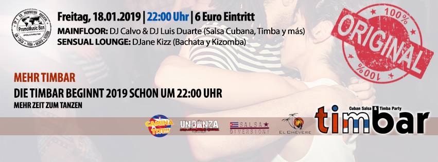 Timbar - Die kubanische Salsa & Timba Party in Hamburg