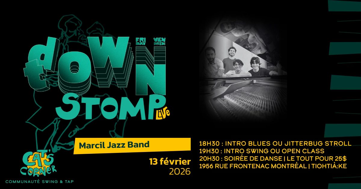 Downtown Stomp - musique live avec Marcil Jazz Band
