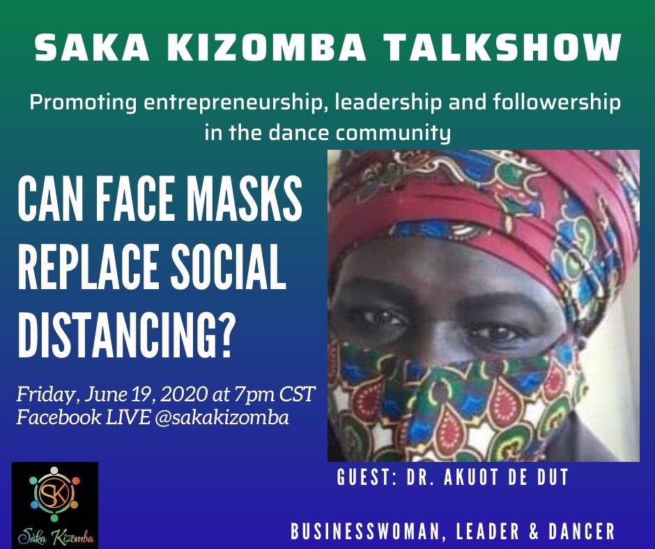 Live Talk: Can Face Masks Replace Social Distancing in Dance?