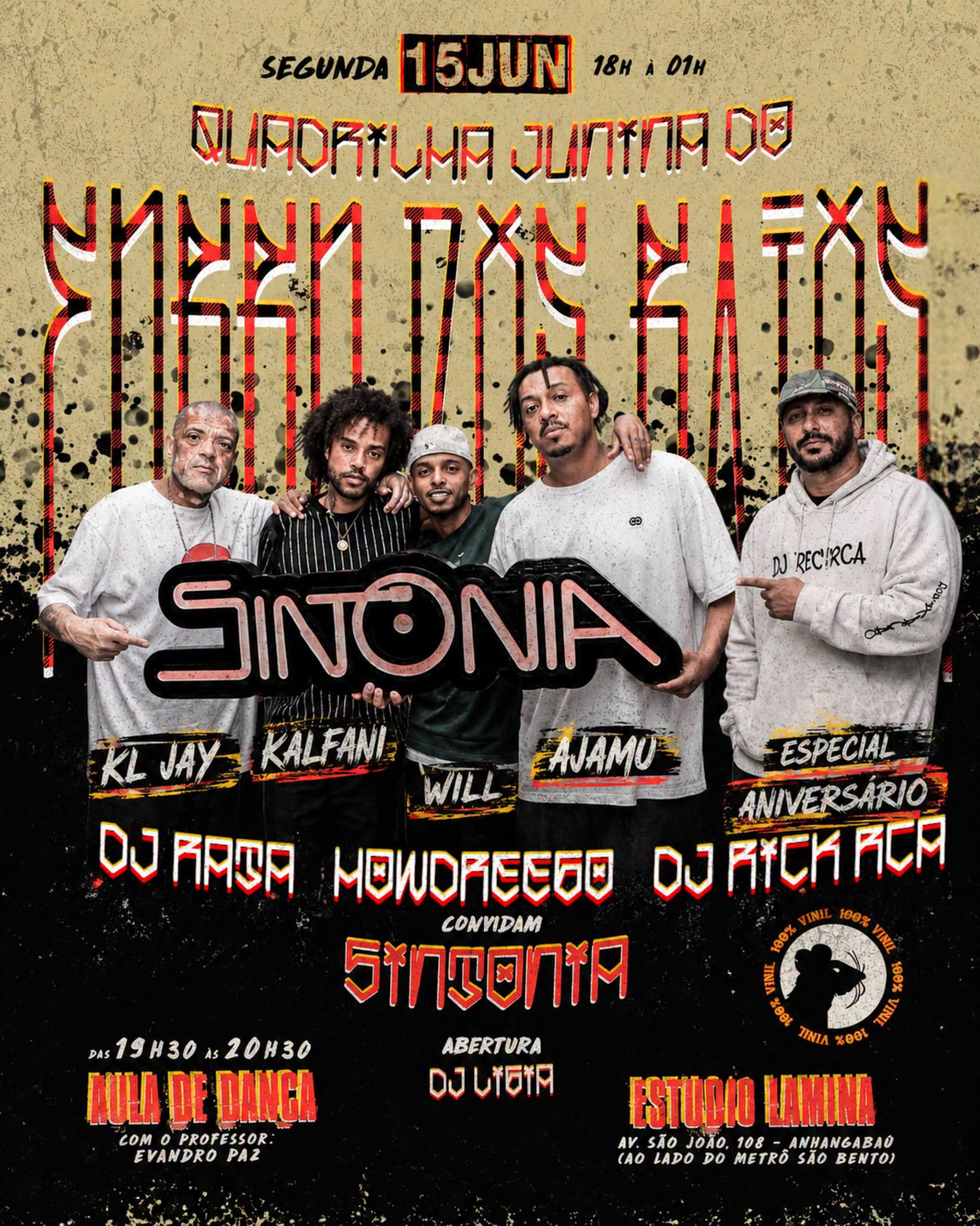 FDR ESPECIAL QUADRILHA JUNINA ANIVERSÁRIO DJ RICK CONVIDA SINTONIA A FESTA