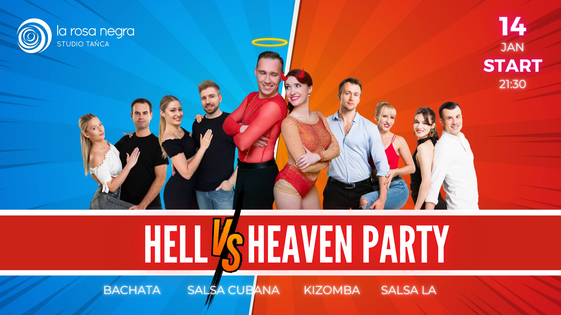 Hell&Heaven PARTY w La Rosa Negra 😈