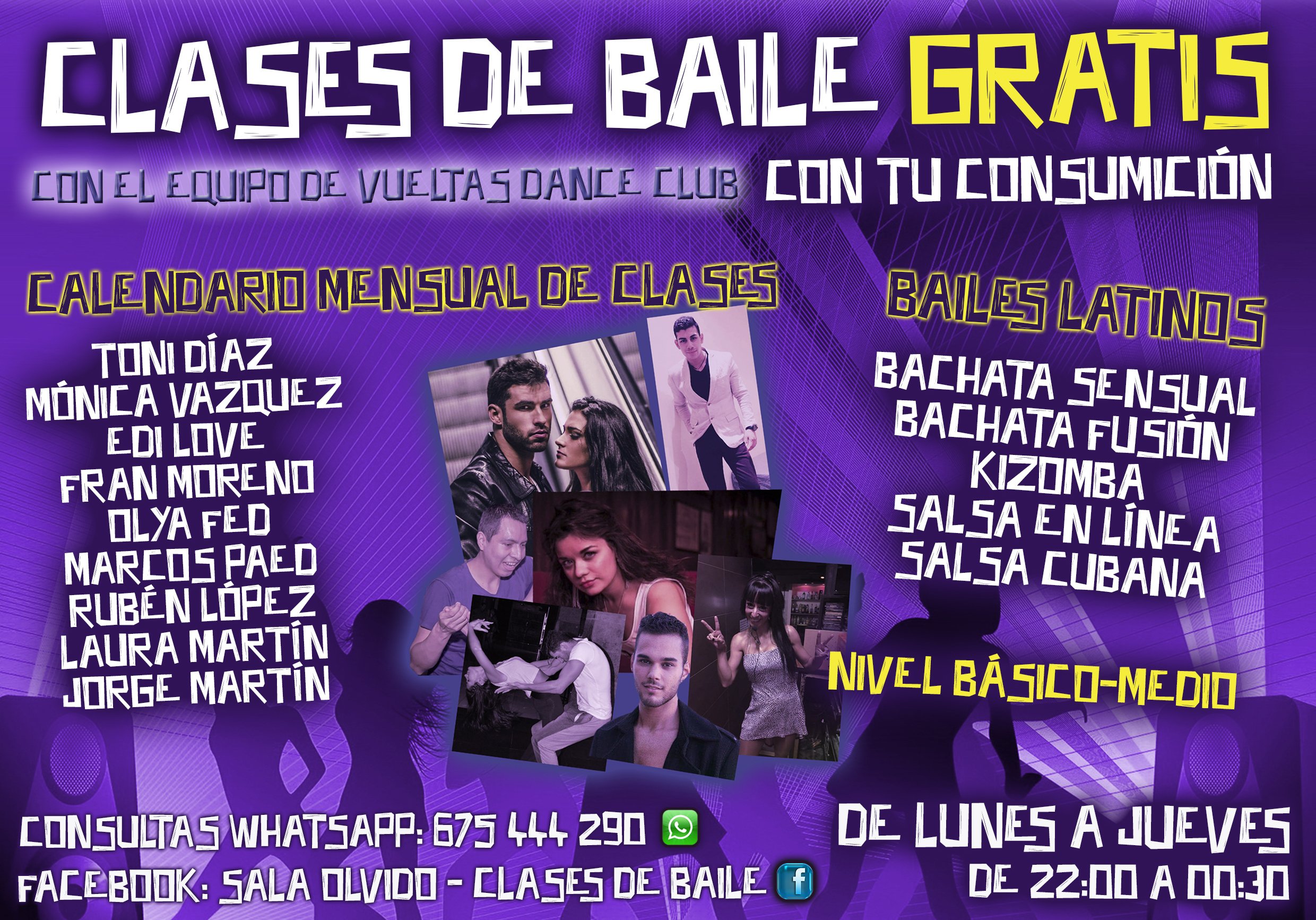 Salsa Classes at Olvido 15