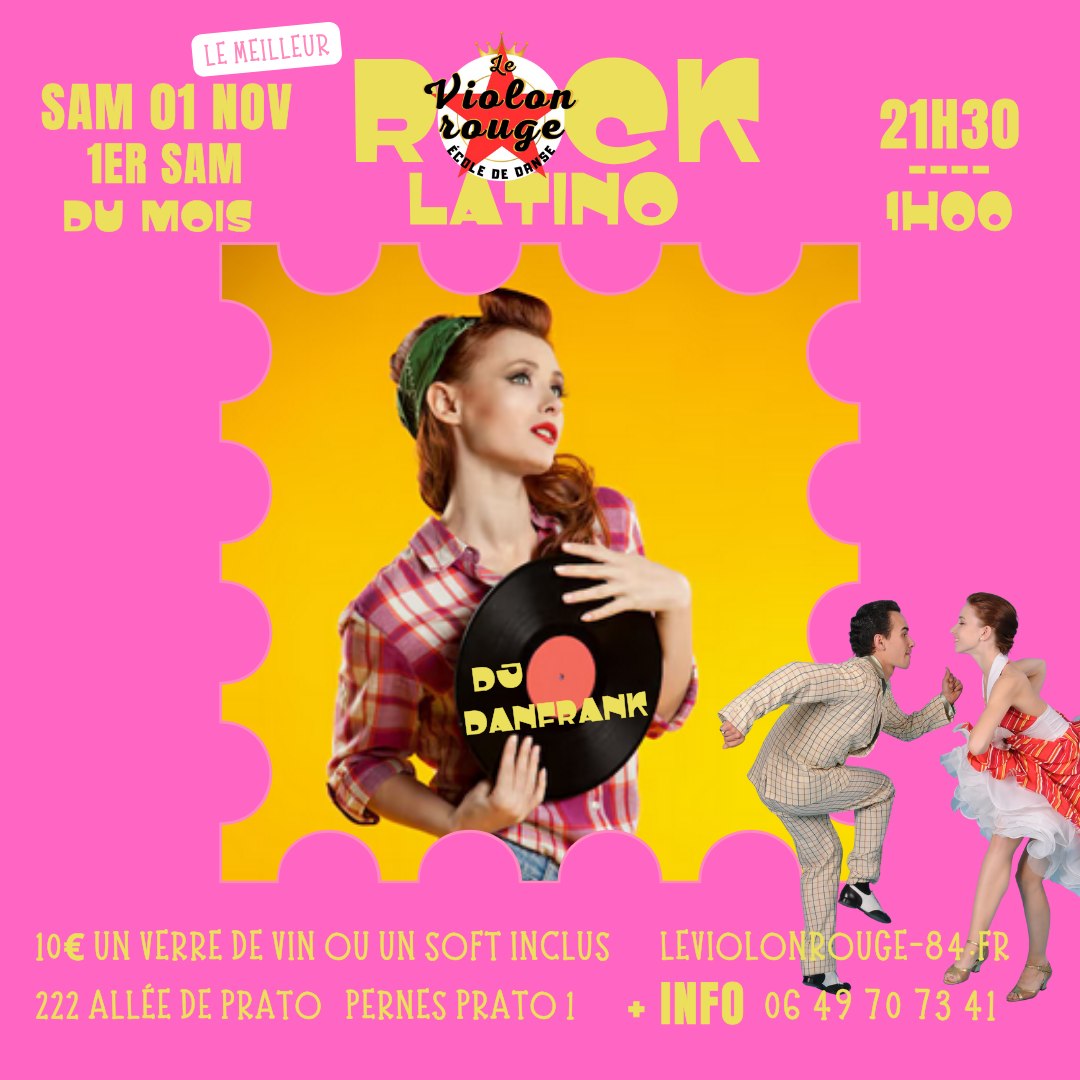 Soirée Rock on Latino mix Danfrank
