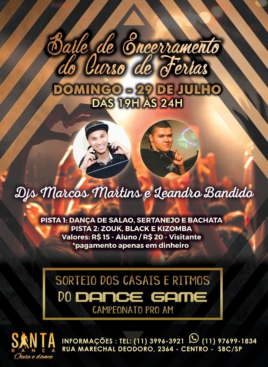 Baile de Encerramento do Curso de Férias