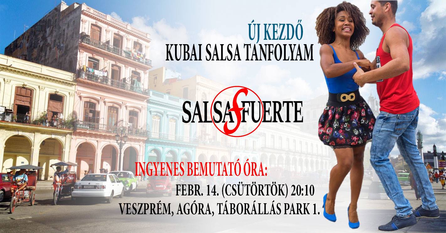 Új kezdő kubai salsa tanfolyam Győrben