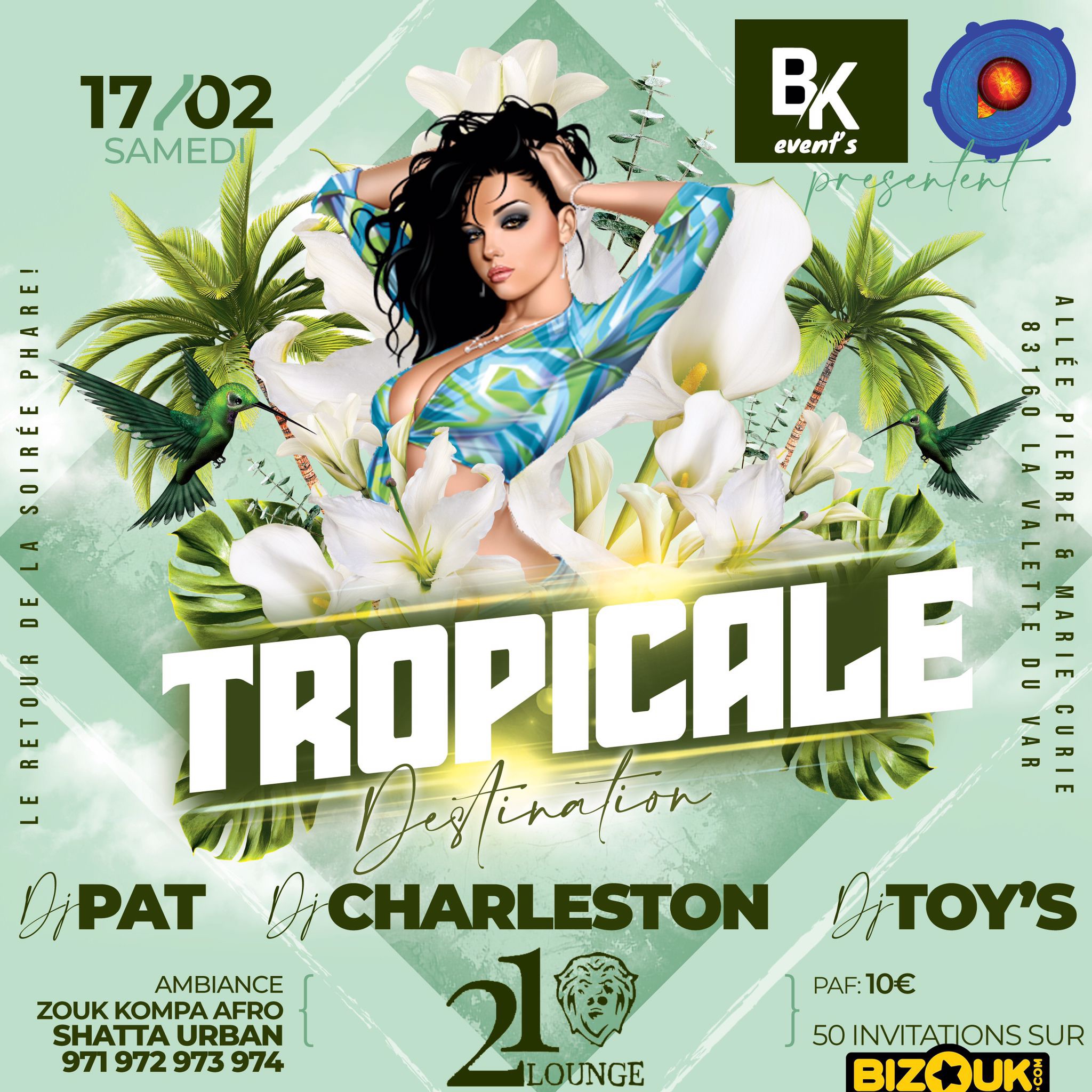 Destination Tropicale de retour! (Cupidon c’est Boug a mwen)