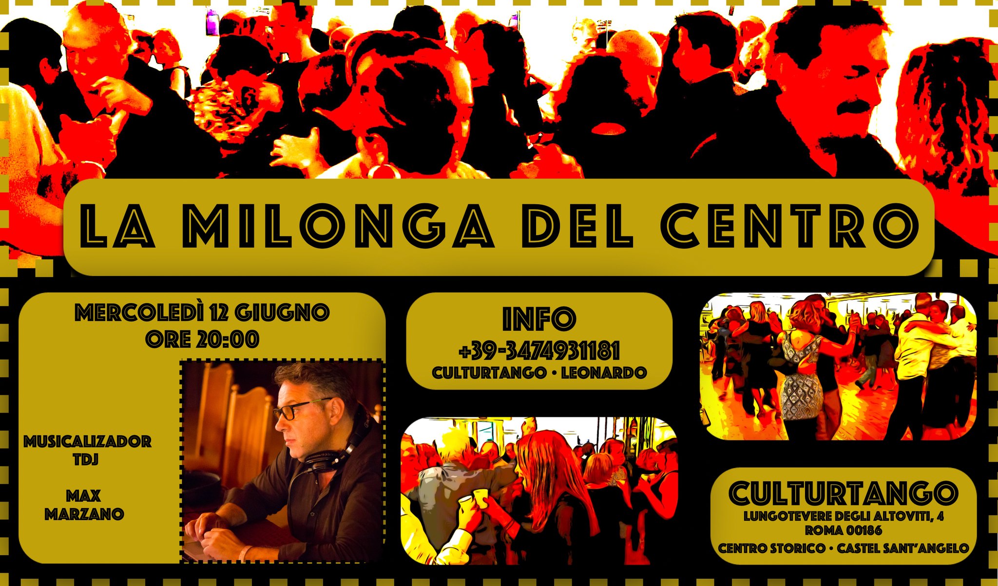 La Milonga Del Centro ππ»πΊπ» Max Marzano π§
